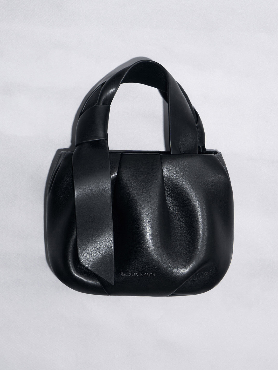 Toni トニー ノットルーシュドバッグ, ノワール, hi-res