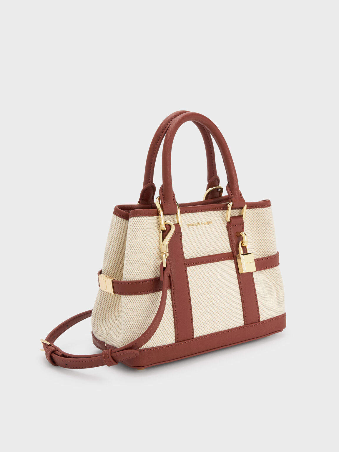 Scottie ミニスコッティー キャンバストートバッグ, ブリック, hi-res