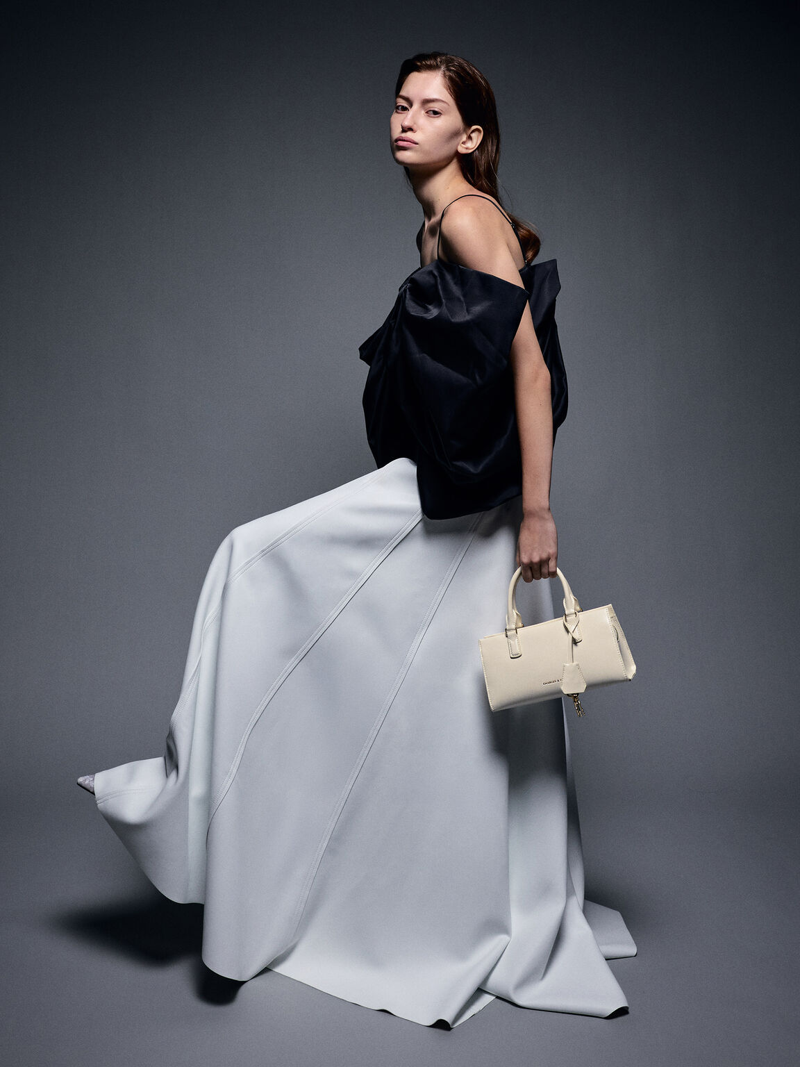 Kerry ミニケリー トートバッグ, クリーム, hi-res