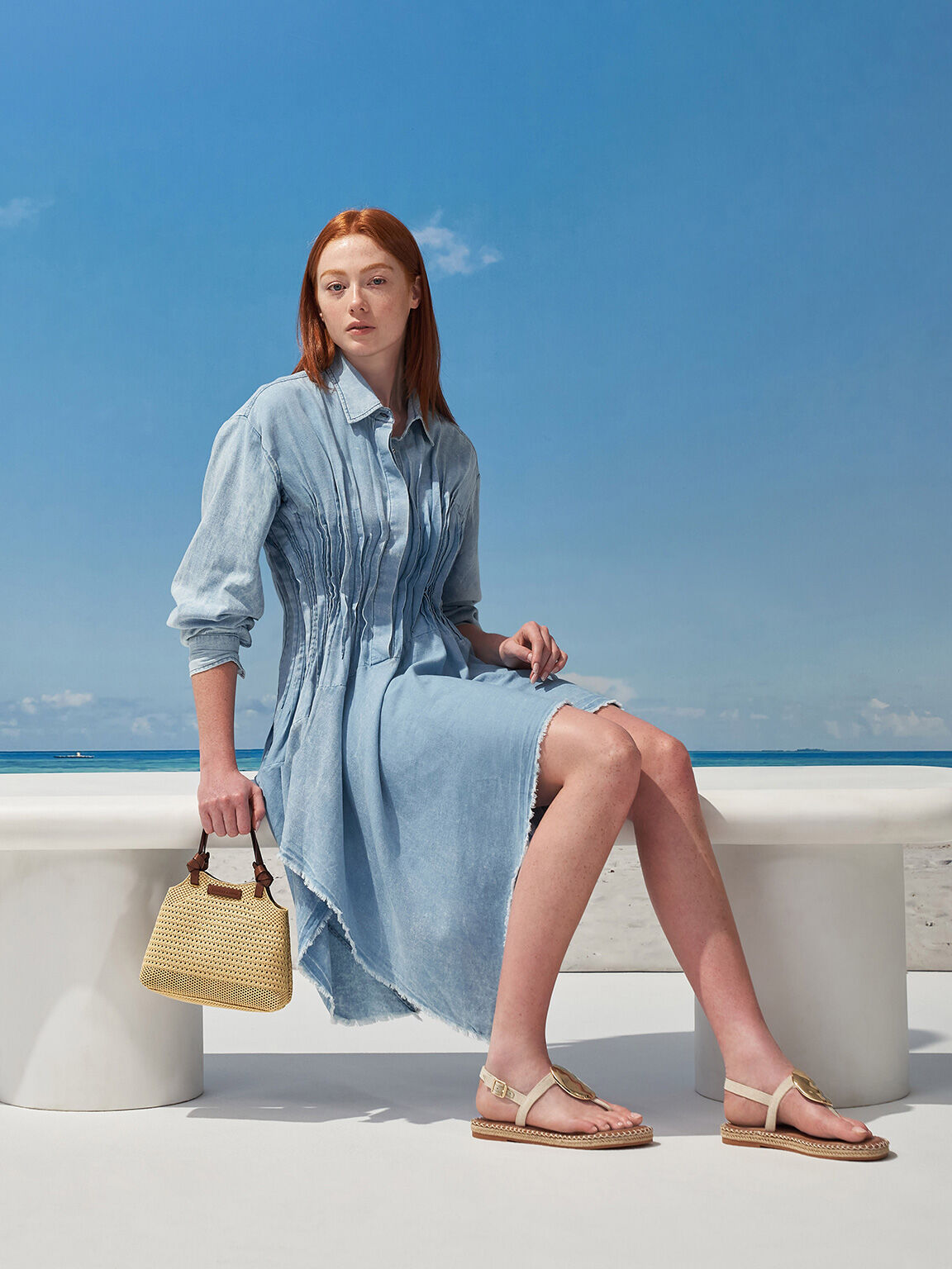 メタリック オーバルエスパドリーユサンダル, ベージュ, hi-res