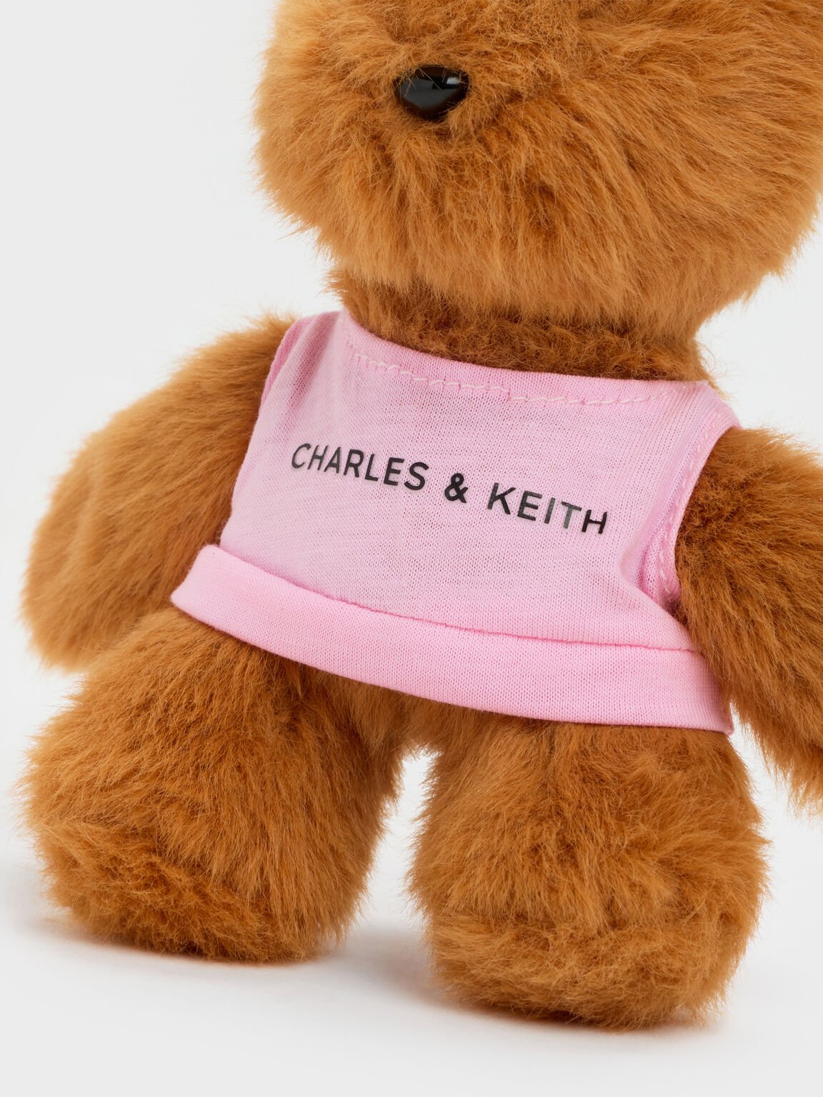 Dodieドディー ピンクシャツベアチャーム, マルチ, hi-res