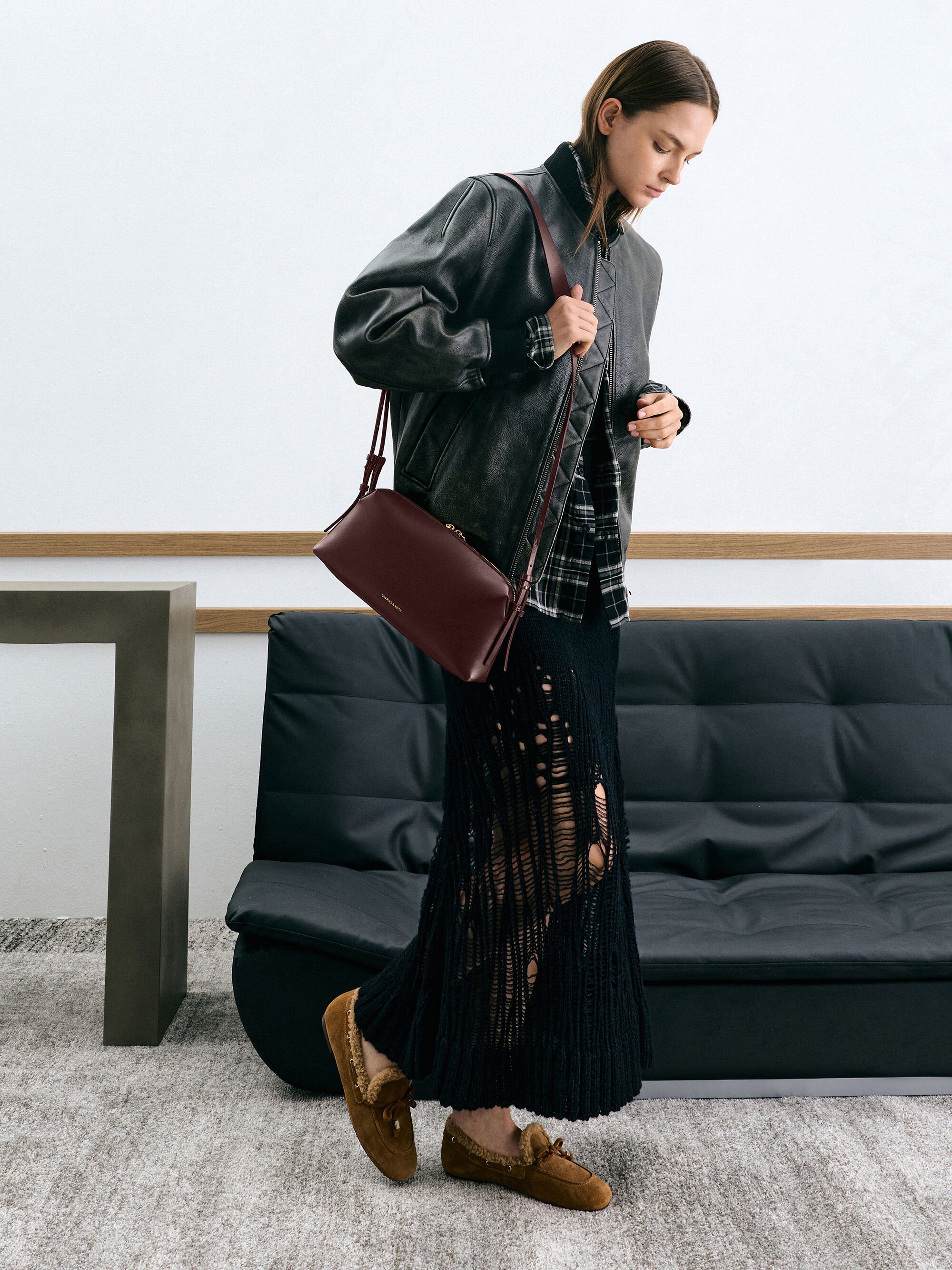 STELLA MCCARTNEY：クロスボディバッグ レディース - バイオレット