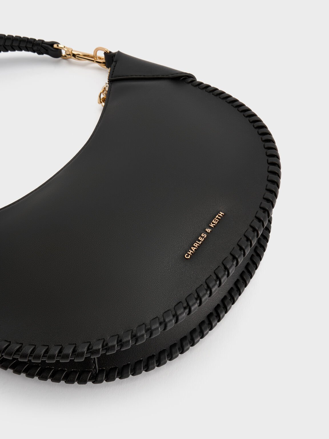 Blume ブリュム ブレードカーブホーボーバッグ, ブラック, hi-res