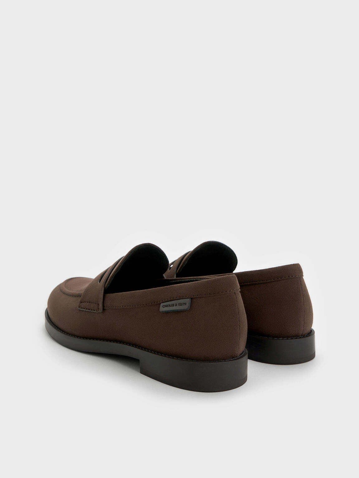 Arven フォースエード ペニーローファー, ダークブラウンテクスチャー, hi-res