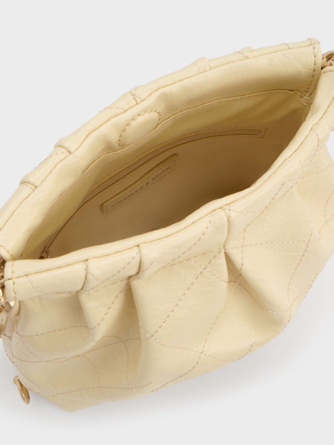 Duo ドゥオ チェーンハンドルツーウェイバックパック, バターイエロー, hi-res