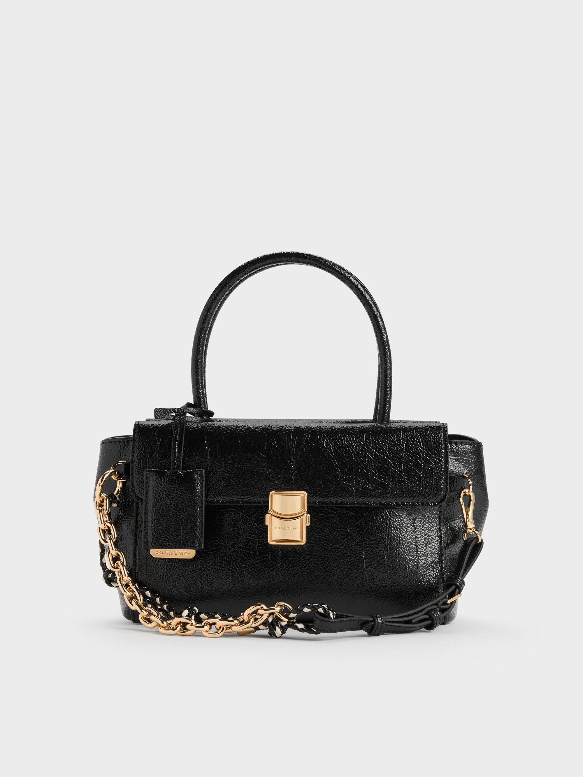 ハンドバッグ(レディース) - ブラック | CHARLES & KEITH (チャールズ