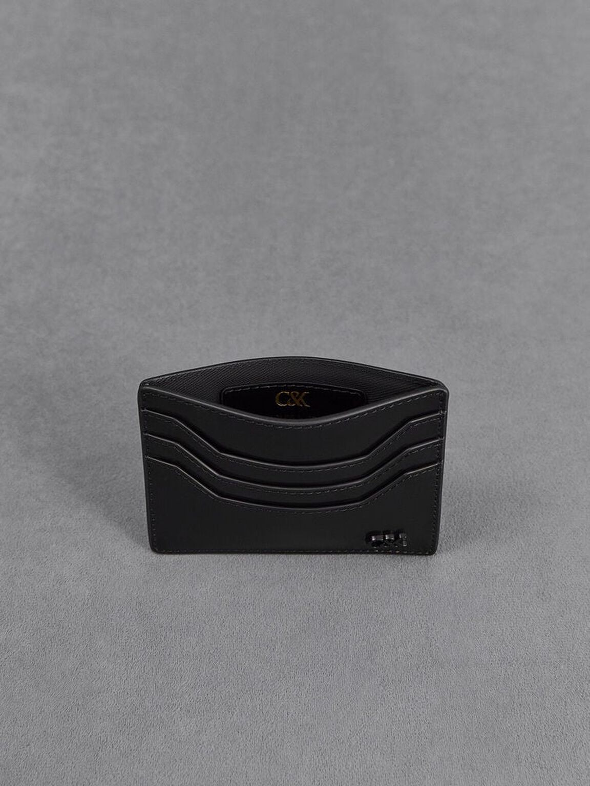 Glimpse グリンプス レザーマルチスロットカードホルダー, ブラック, hi-res