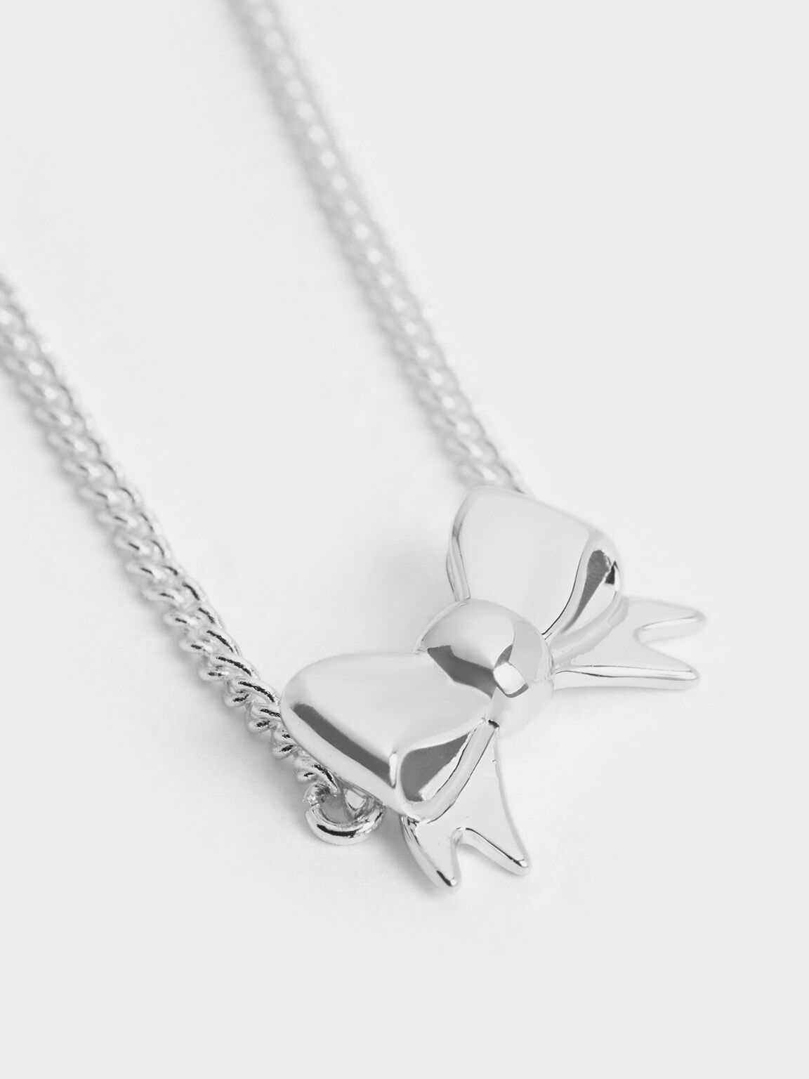 Paige ページ リボンブレスレット, シルバー, hi-res