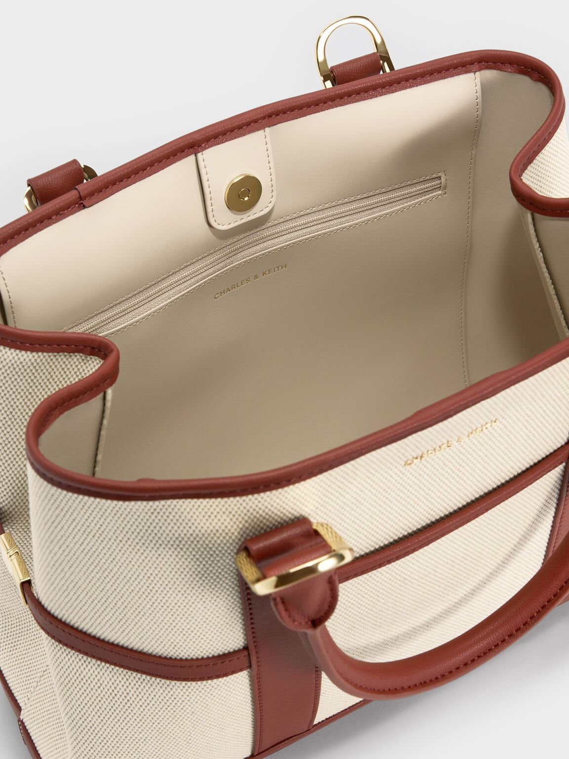 Scottie スコッティー キャンバストートバッグ, ブリック, hi-res