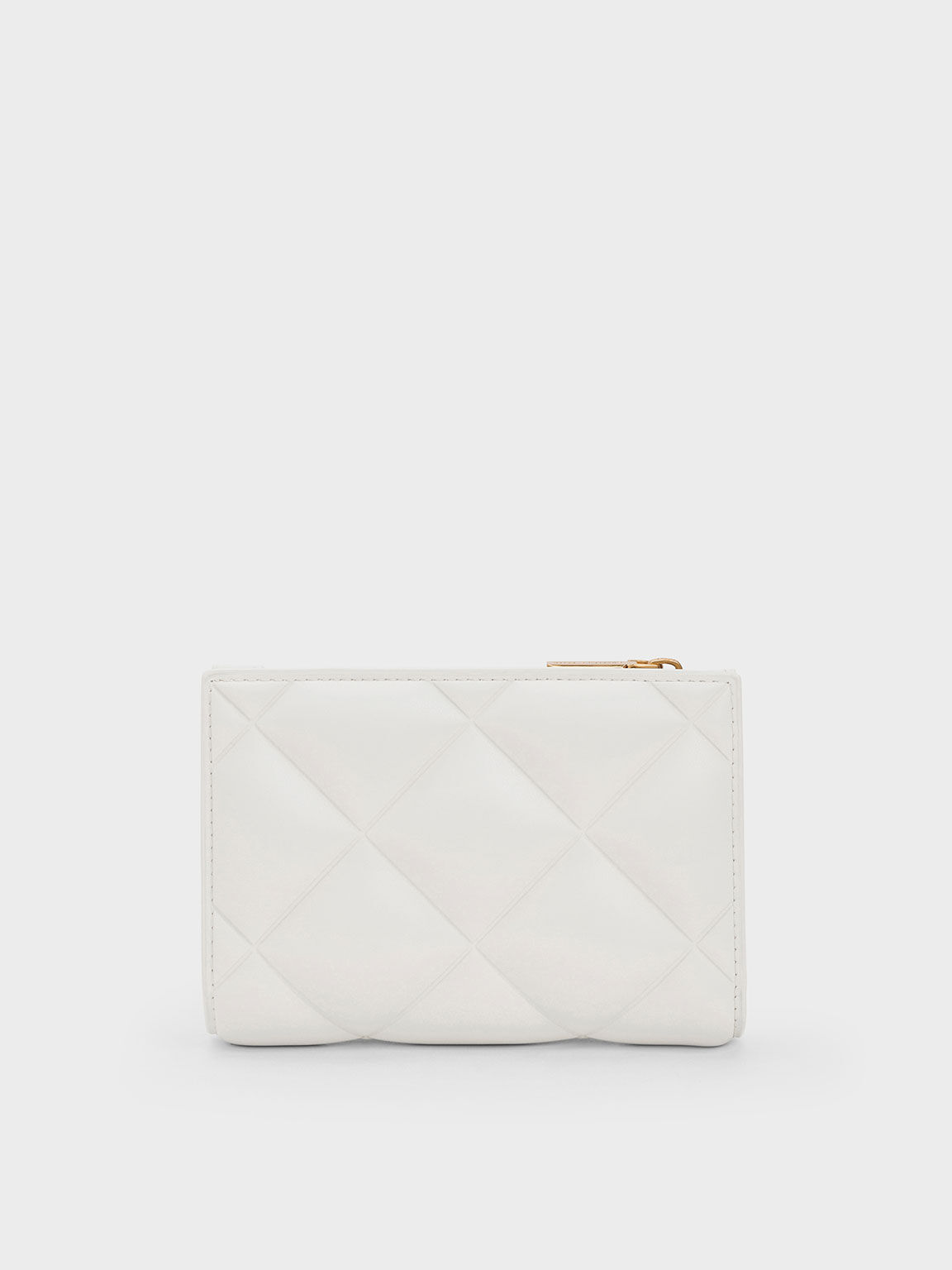 Gemma ジェマ キルトカードホルダー, ホワイト, hi-res