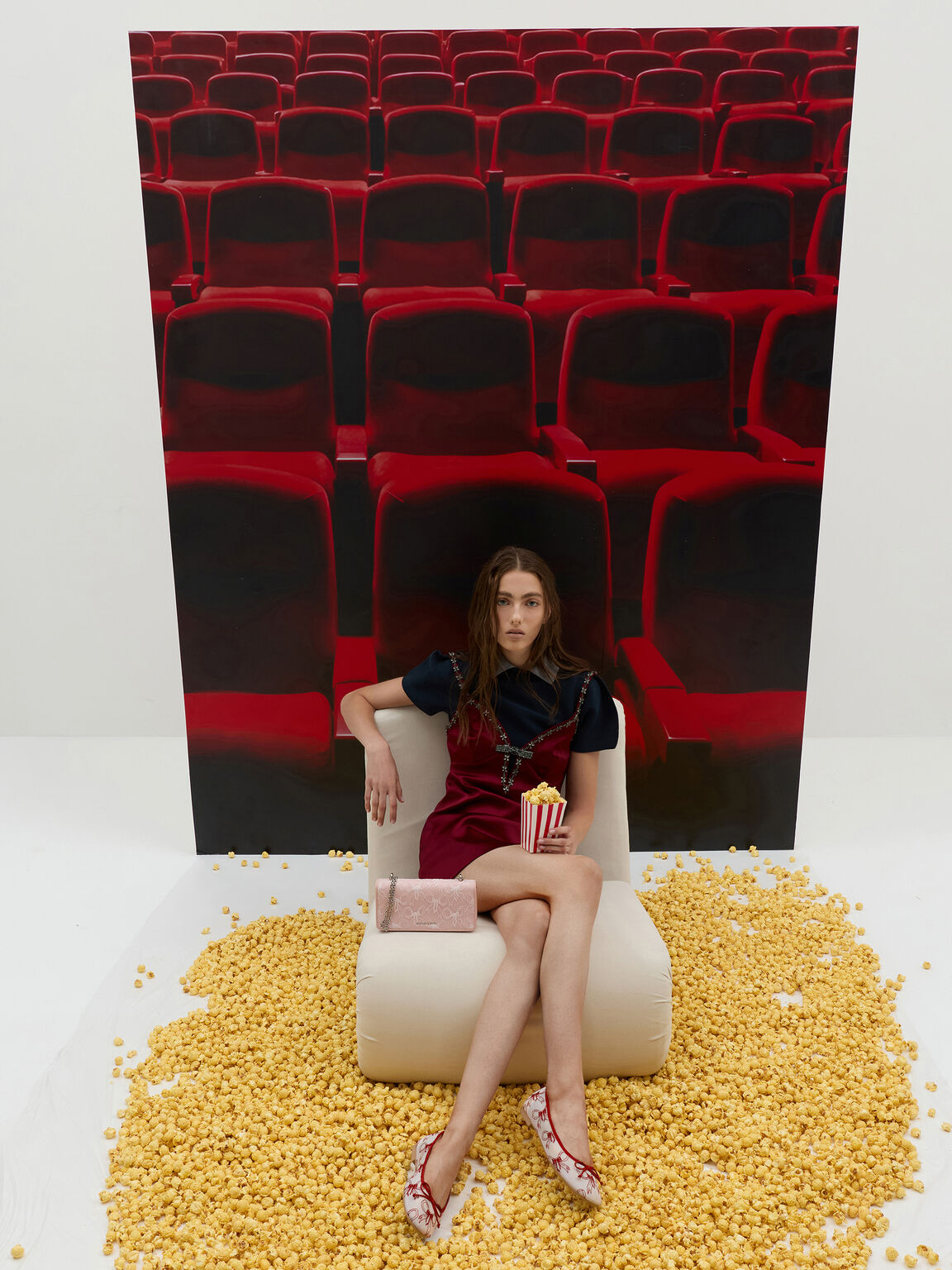 Paffuto パフート ボウウォレットオンチェーン, ライトピンク, hi-res