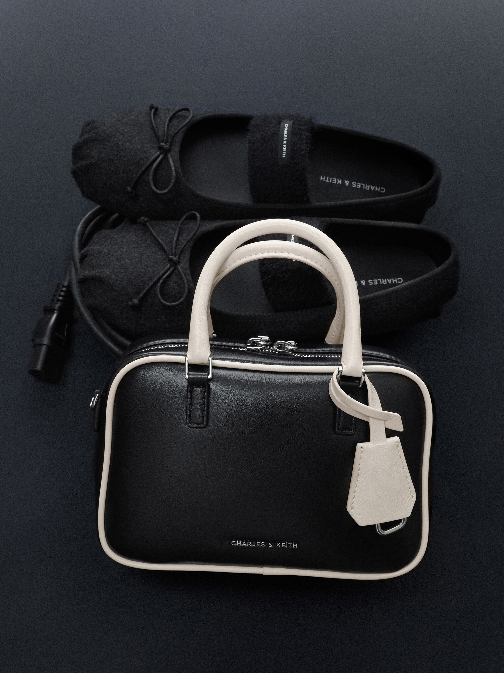 Sianna ミニシアンナ ボウリングバッグ - マルチ | CHARLES & KEITH