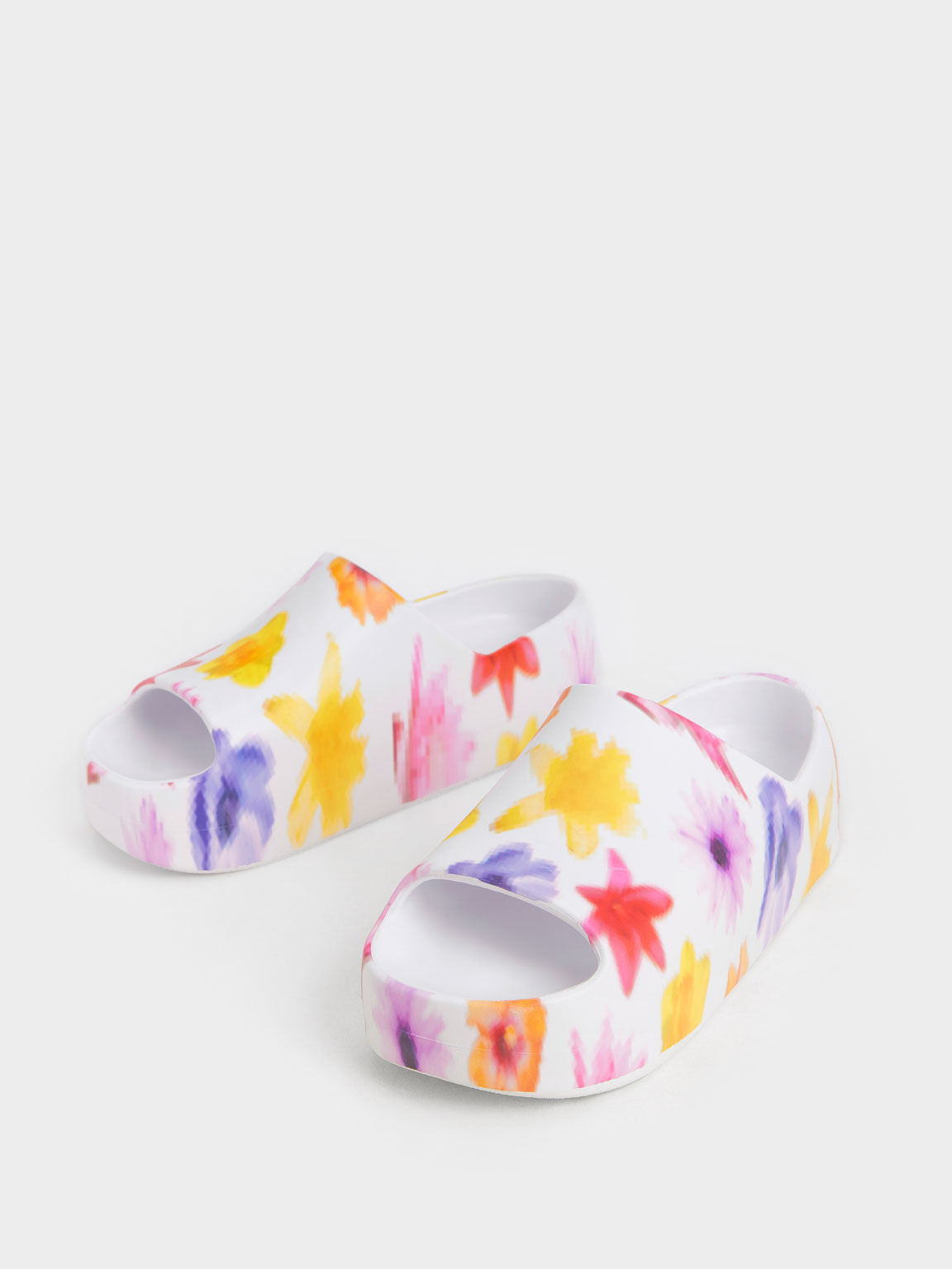 モーガンプラットフォームスライドサンダル, マルチ, hi-res