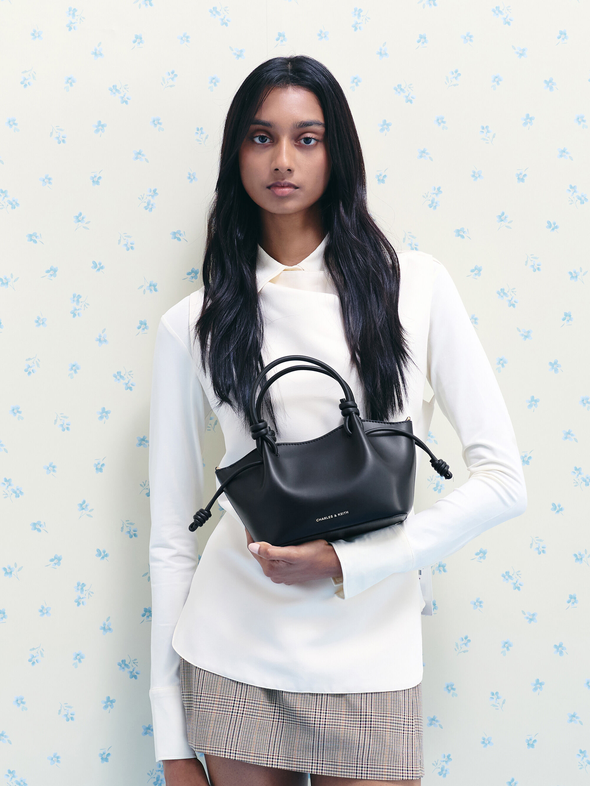 ハンドバッグ(レディース) - ブラック | CHARLES & KEITH (チャールズ