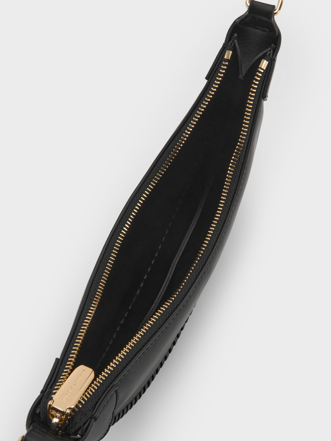 Blume ブリュム ブレードカーブホーボーバッグ, ブラック, hi-res