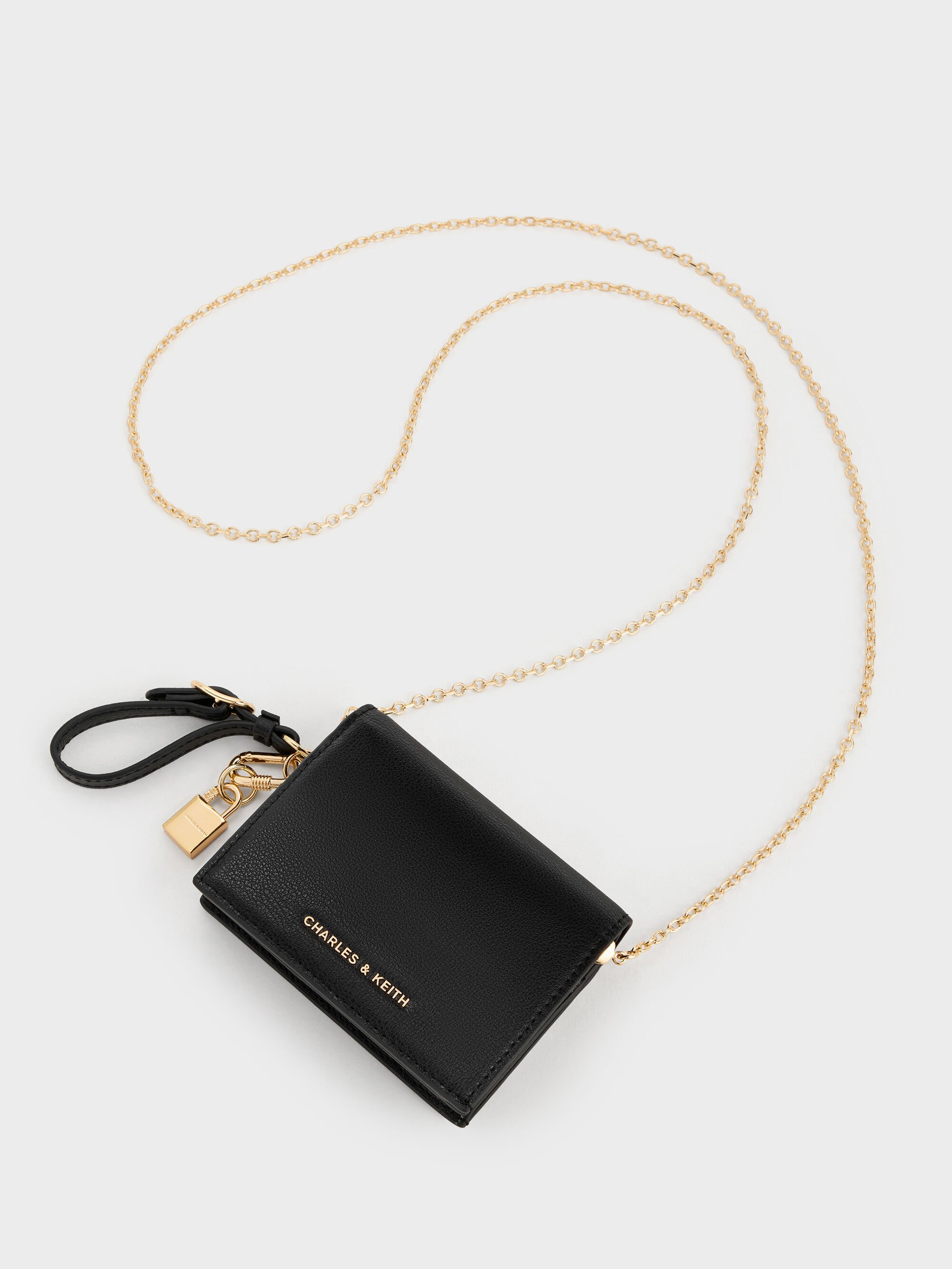 Scottie スコッティー スモールウォレット - ブラック | CHARLES