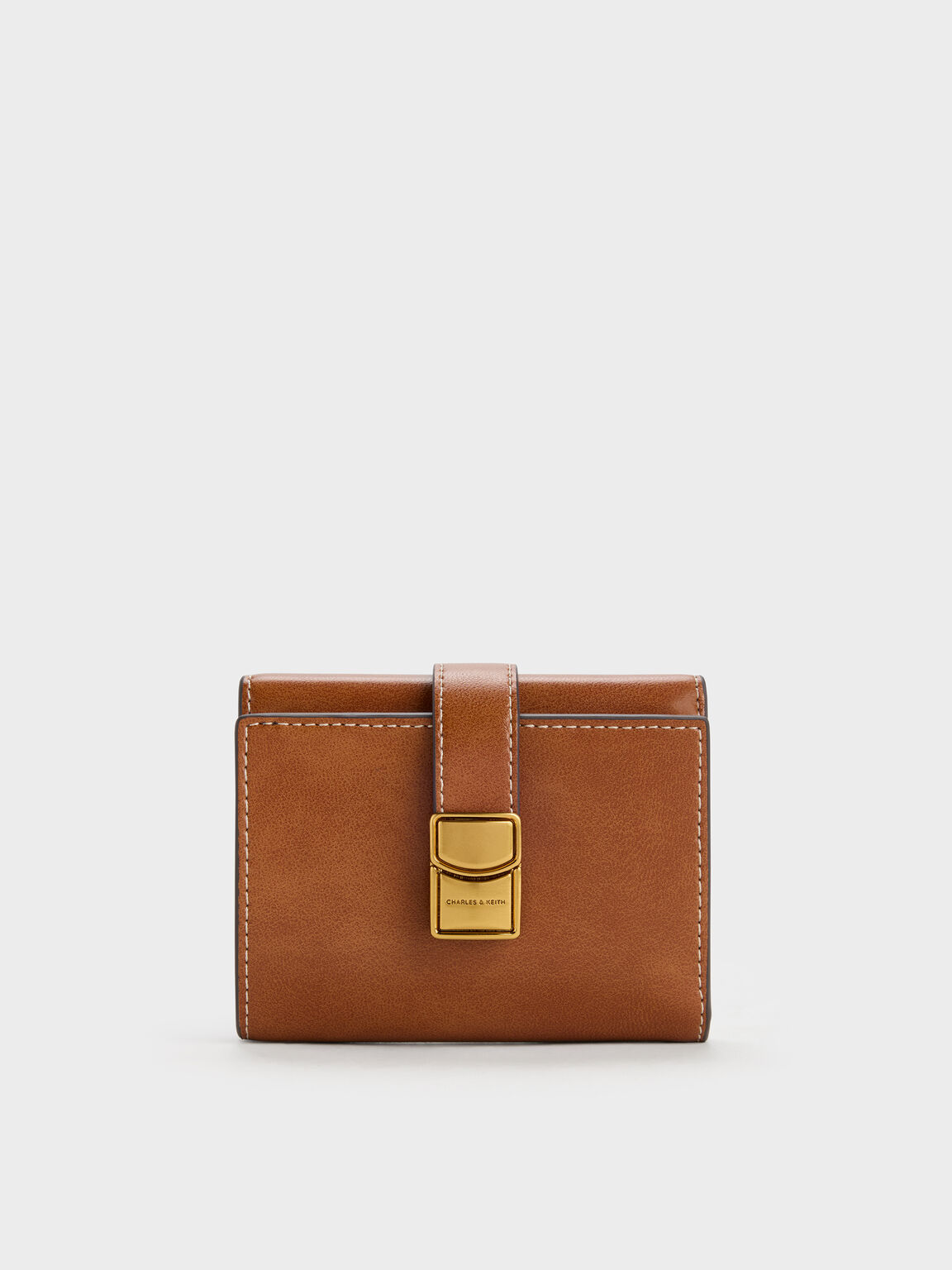 Acelynn エイスリン ベルトスモールウォレット, ディストレスドタン, hi-res