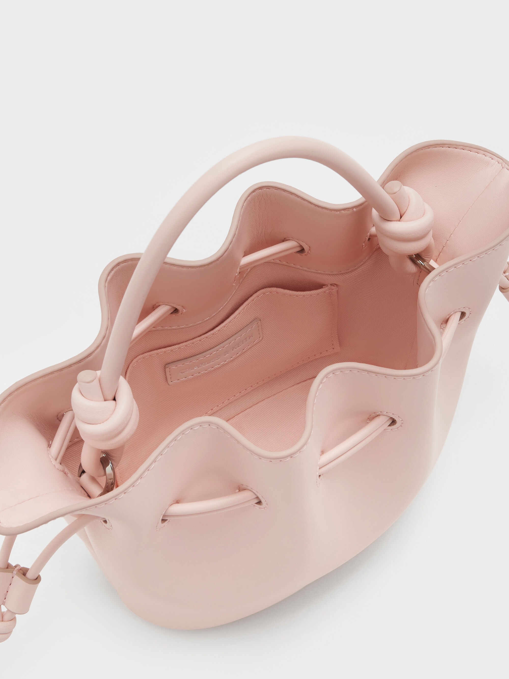 Sammie サミー ドローストリング バケットバッグ - ソフトピンク