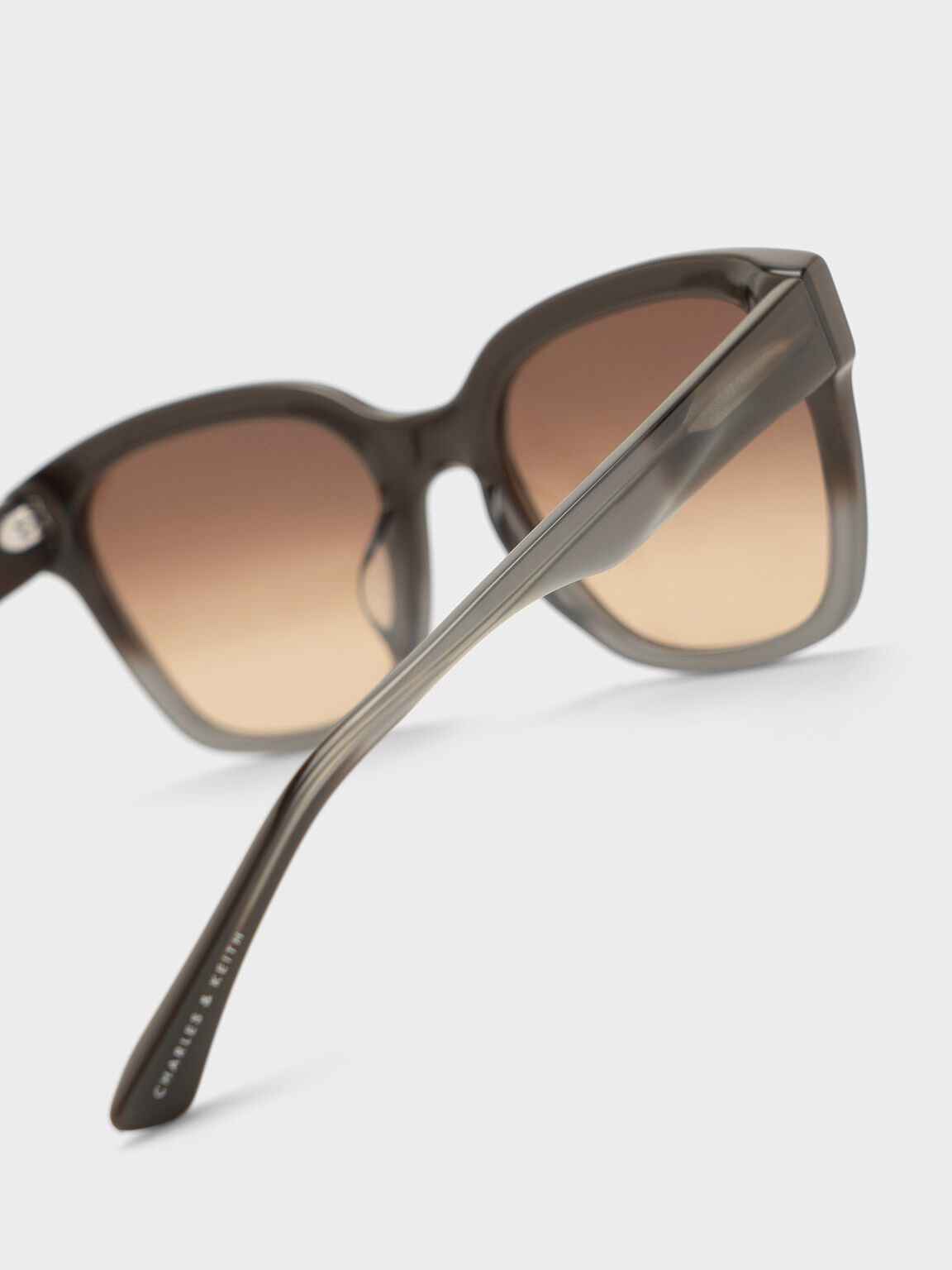 アセテート スクエアサングラス, マルチ, hi-res