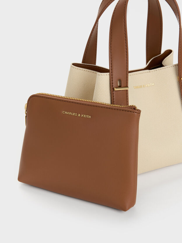 Shania ミニシャナイア キャンバス トートバッグ, マルチ, hi-res