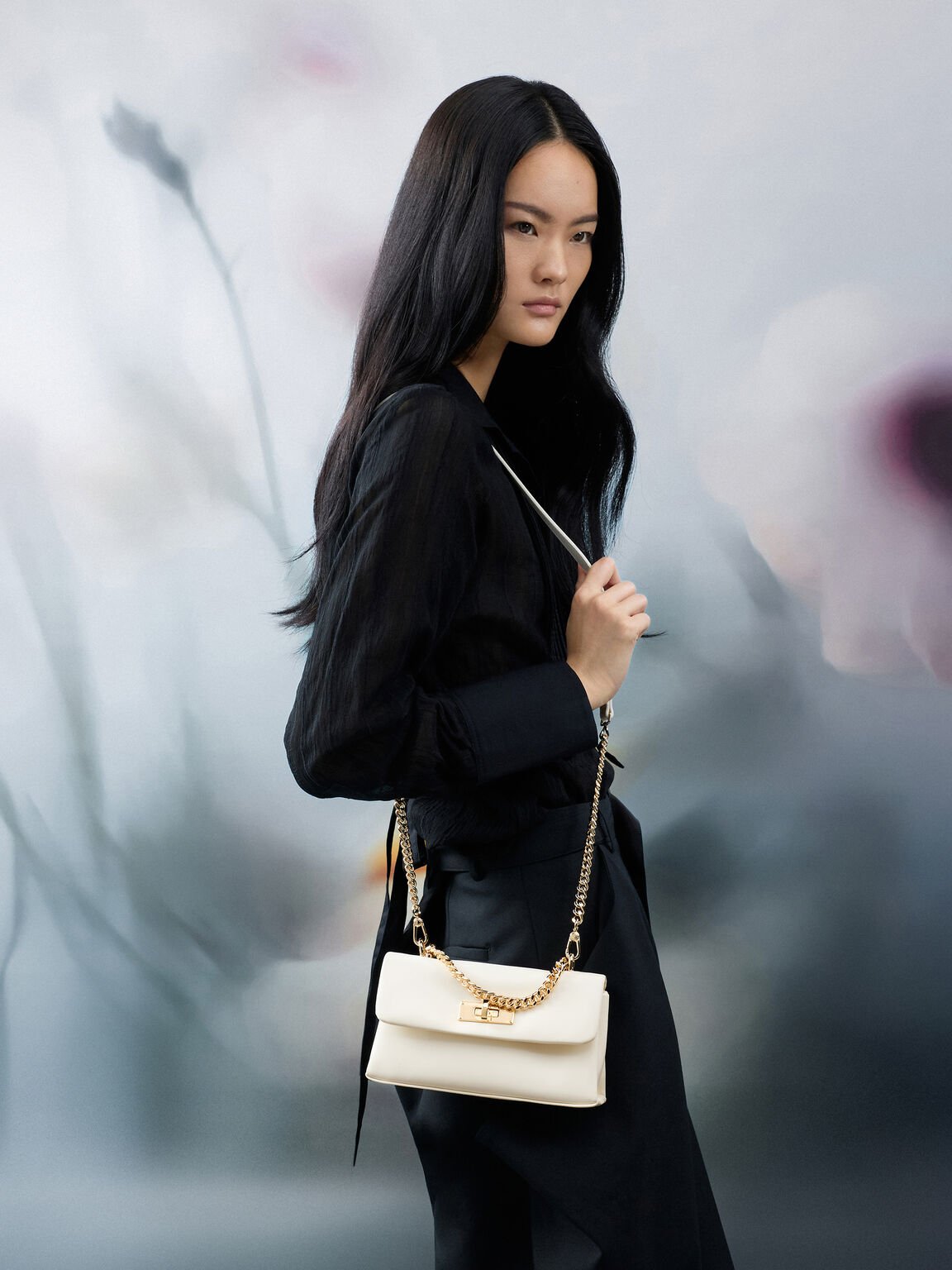 Kerry ケリー ウォレットオンチェーン, クリーム, hi-res