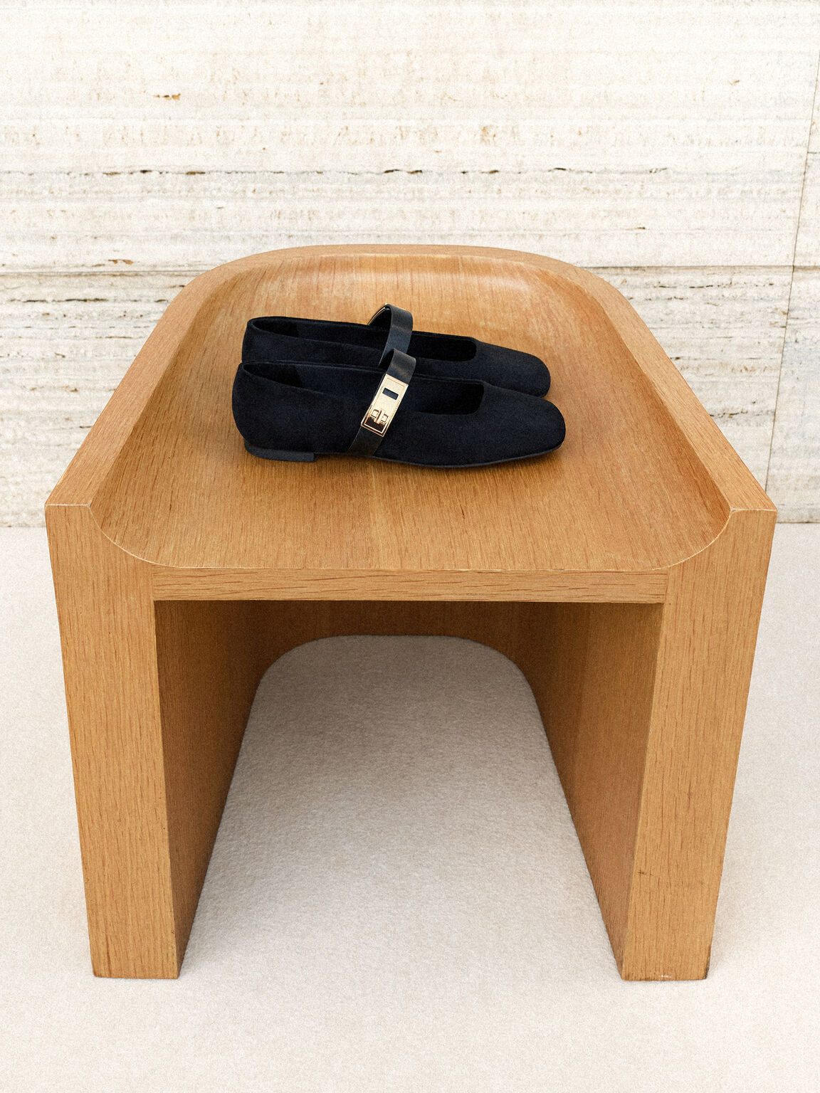 Lando ランド メタリックバックルメリージェーンフラット, ブラック2, hi-res