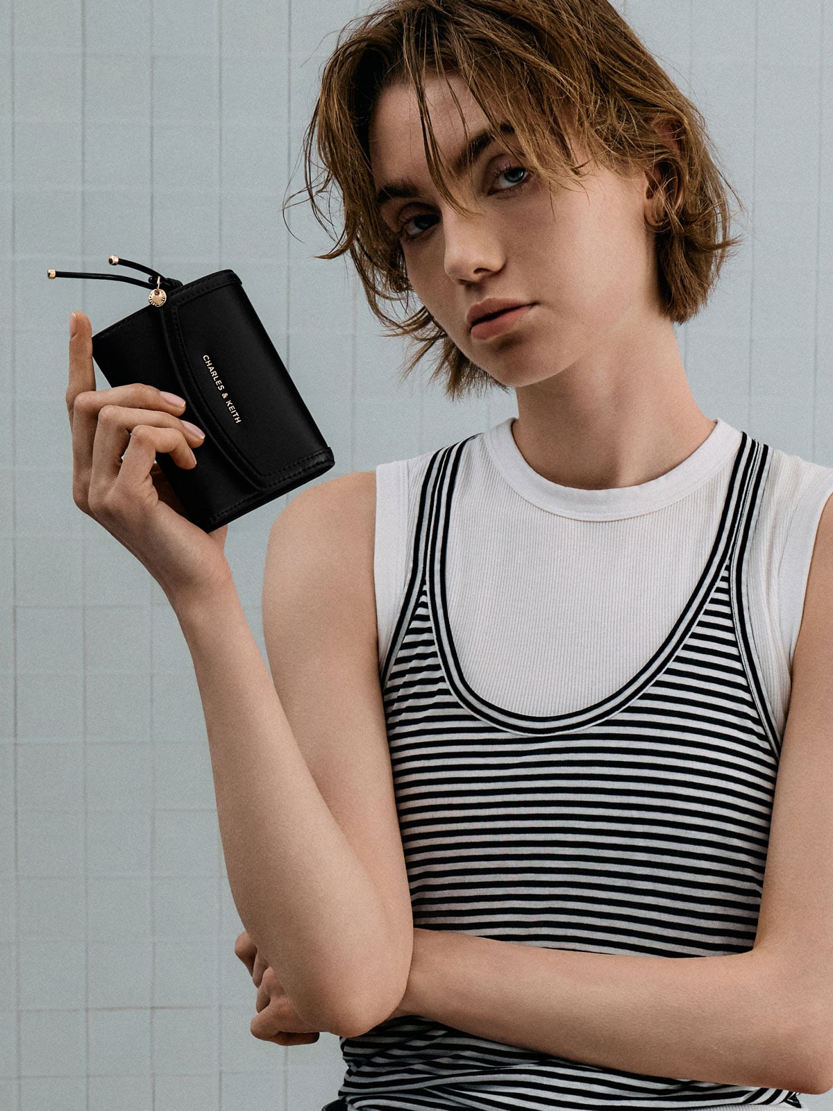 Haylen ヘイレン フロントフラップ スモールウォレット - CHARLES & KEITH