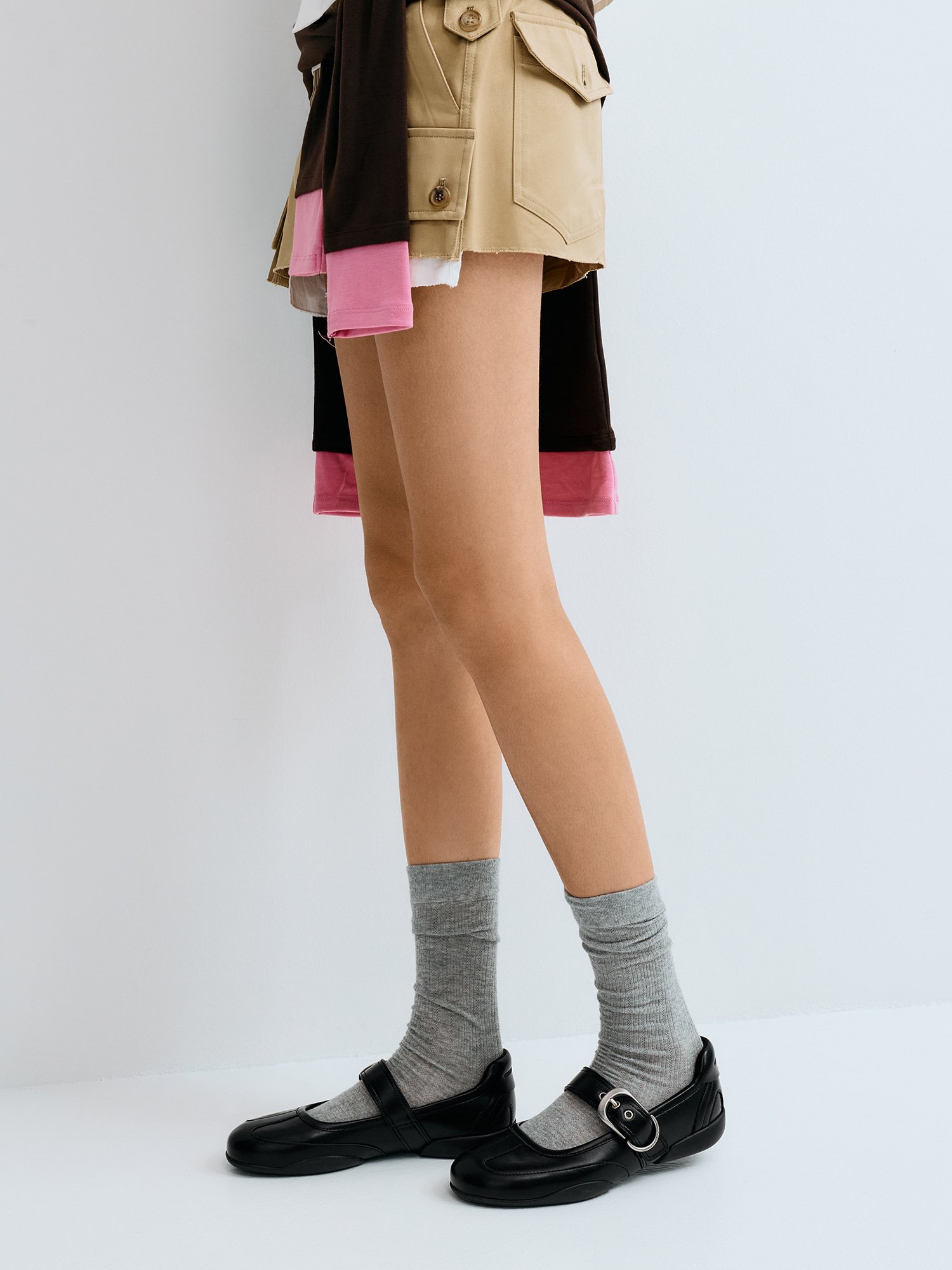 Louise ルーイ バックルストラップ メリージェーンスニーカー - CHARLES & KEITH