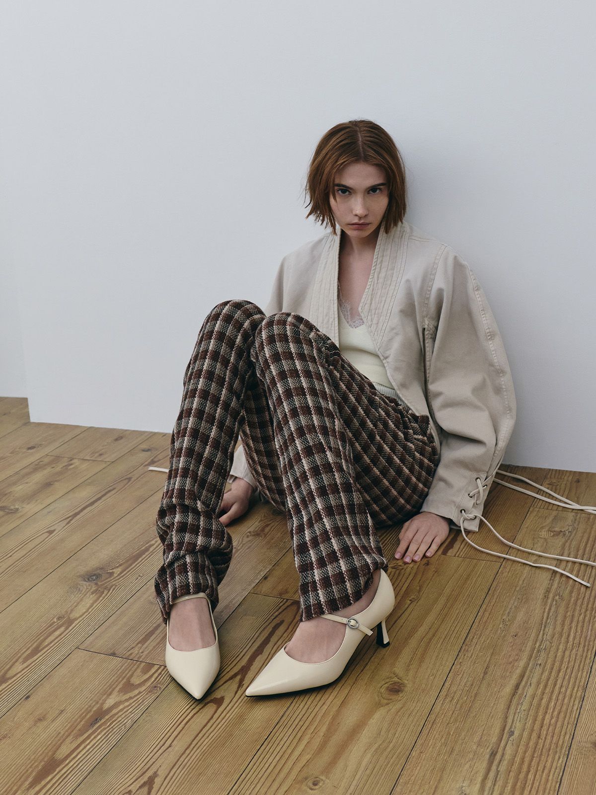 ポインテッドメリージェーンパンプス - CHARLES & KEITH