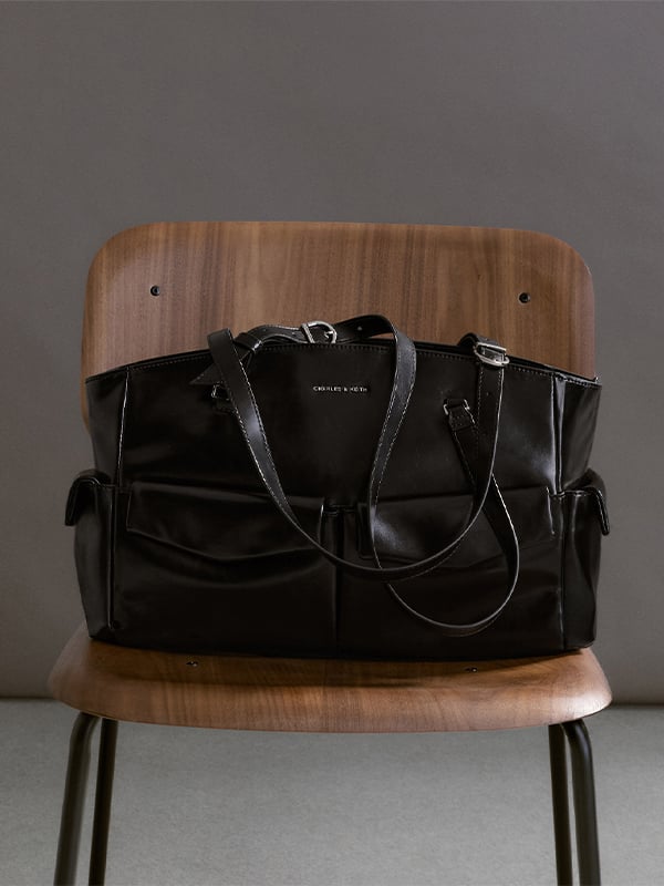 Aether エーテル バックル カーフブーツ - CHARLES & KEITH