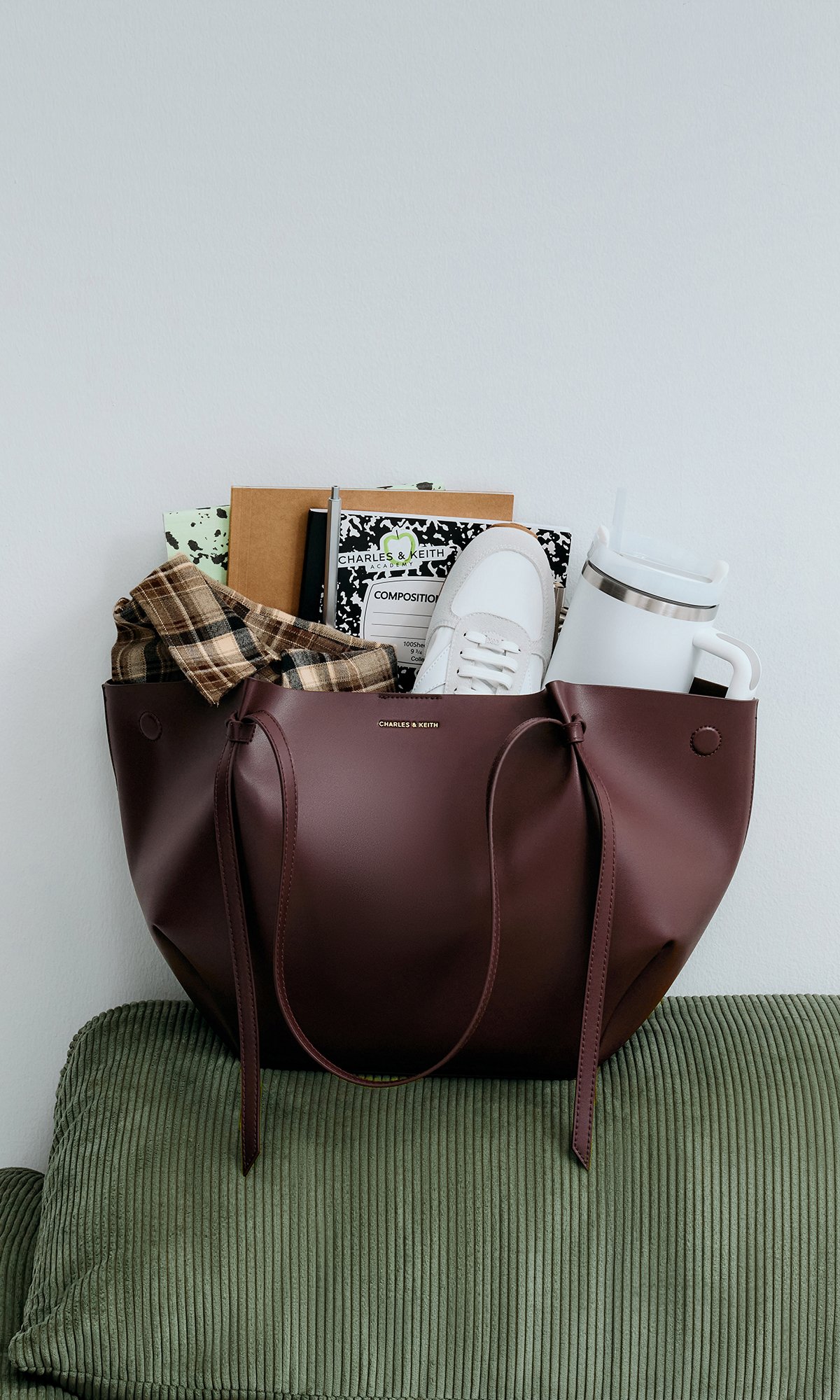 Calla カルラ ラージトートバッグ - CHARLES & KEITH