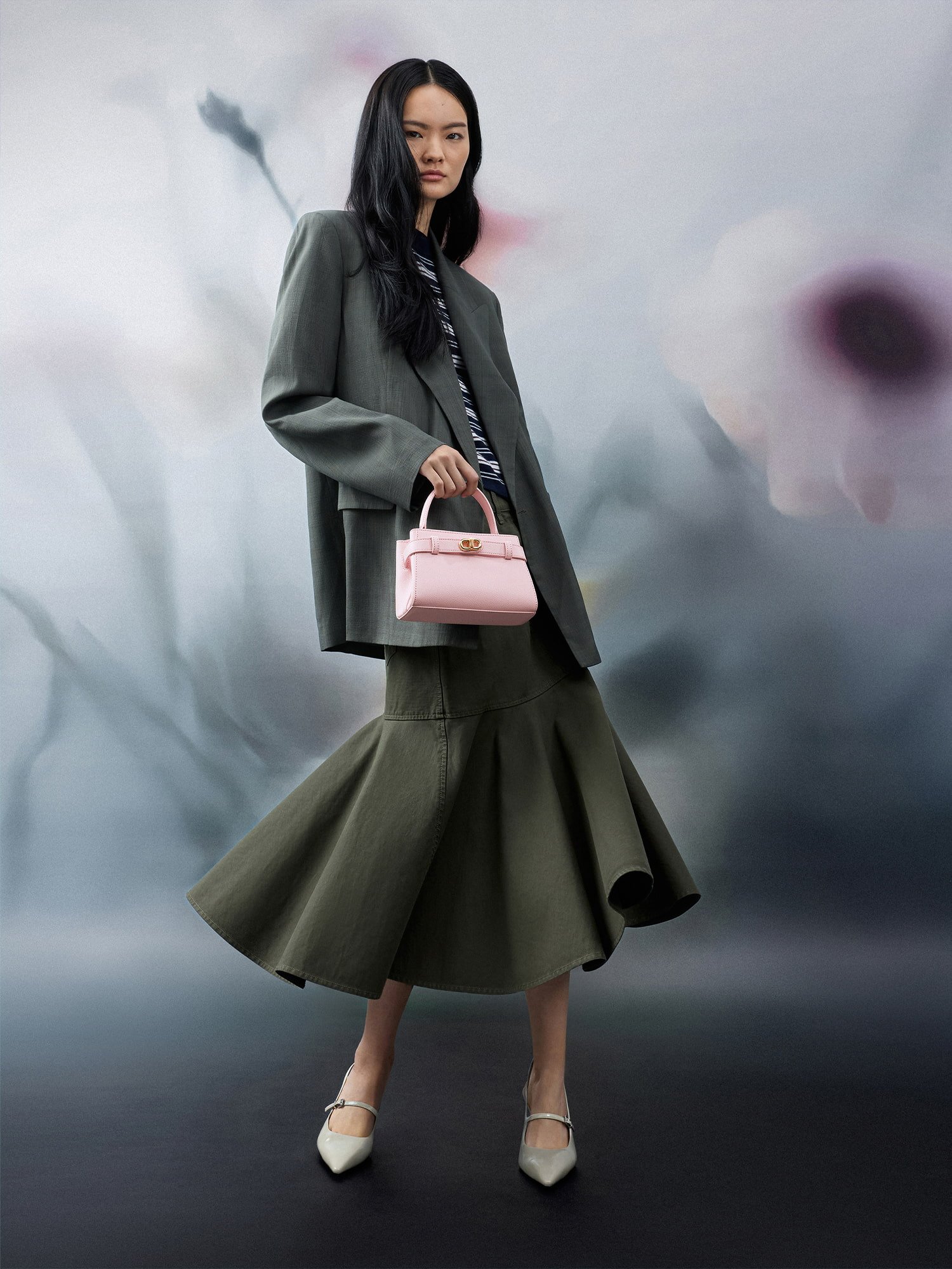 Aubrielle オブリエル トップハンドルバッグ -  CHARLES & KEITH