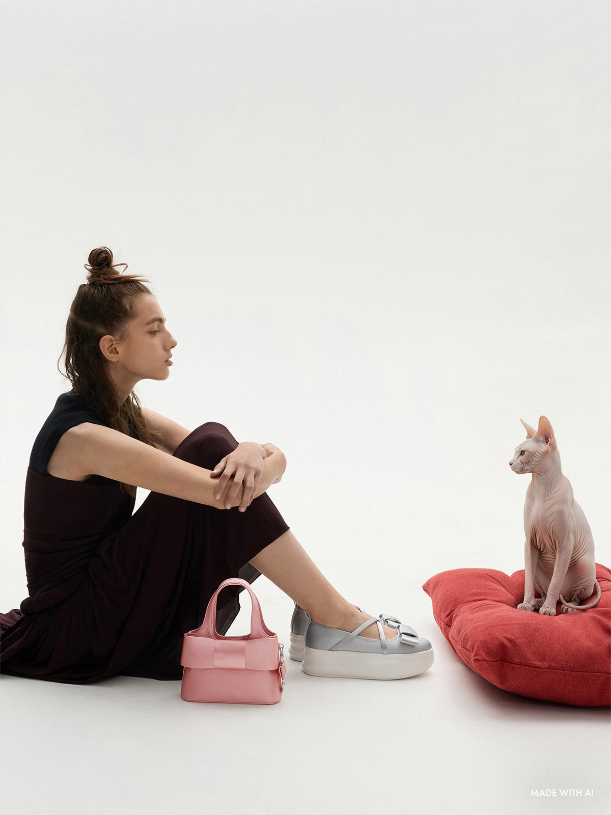 Brantley ブラントリー ポリエステル プラットフォームメリージェーン - CHARLES & KEITH