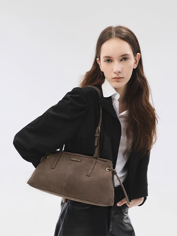Noane ノアン イーロンゲイティド ハンドル ショルダーバッグ - CHARLES & KEITH