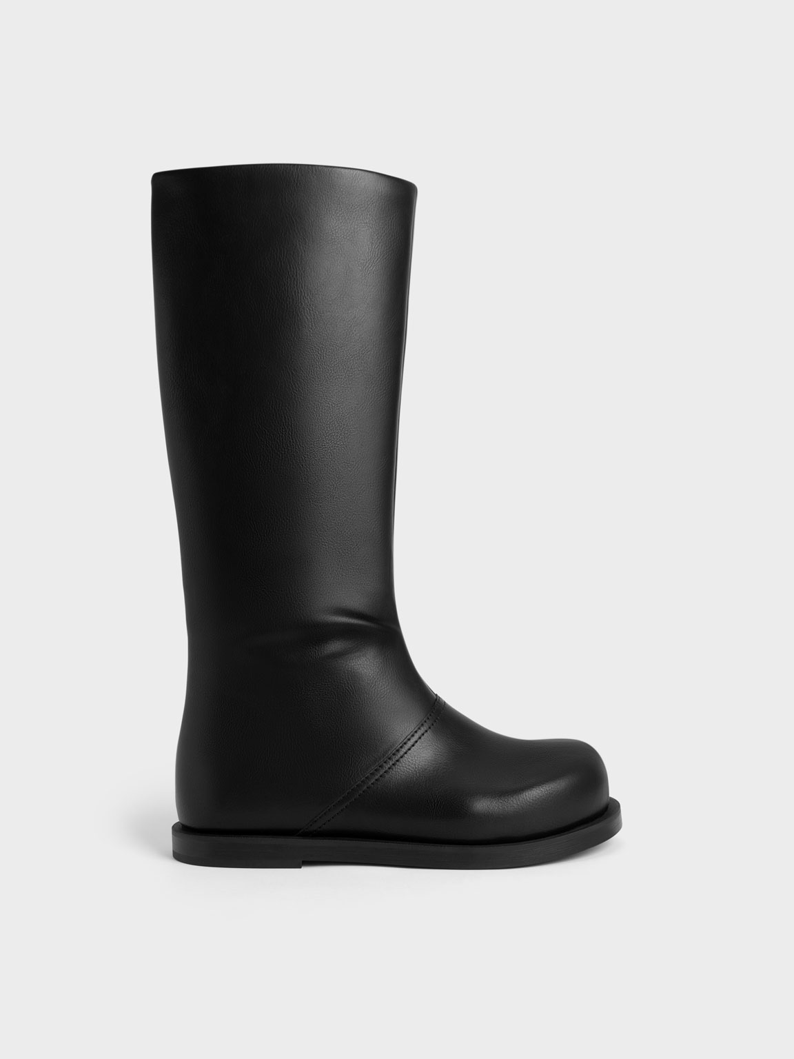 CHARLES & KEITH エンジニアブーツ 25cm（EU39） サイドジップ アンクルブーツ / Side-Zip Ankle Boots（ブーツ
