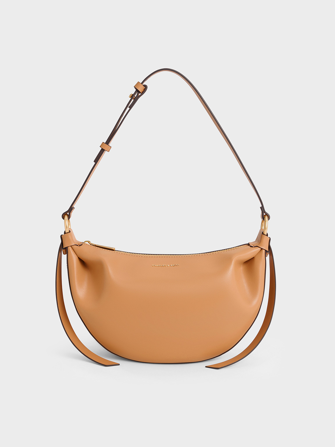 Calla カルラ ハーフムーンバッグ - トフィー | CHARLES & KEITH