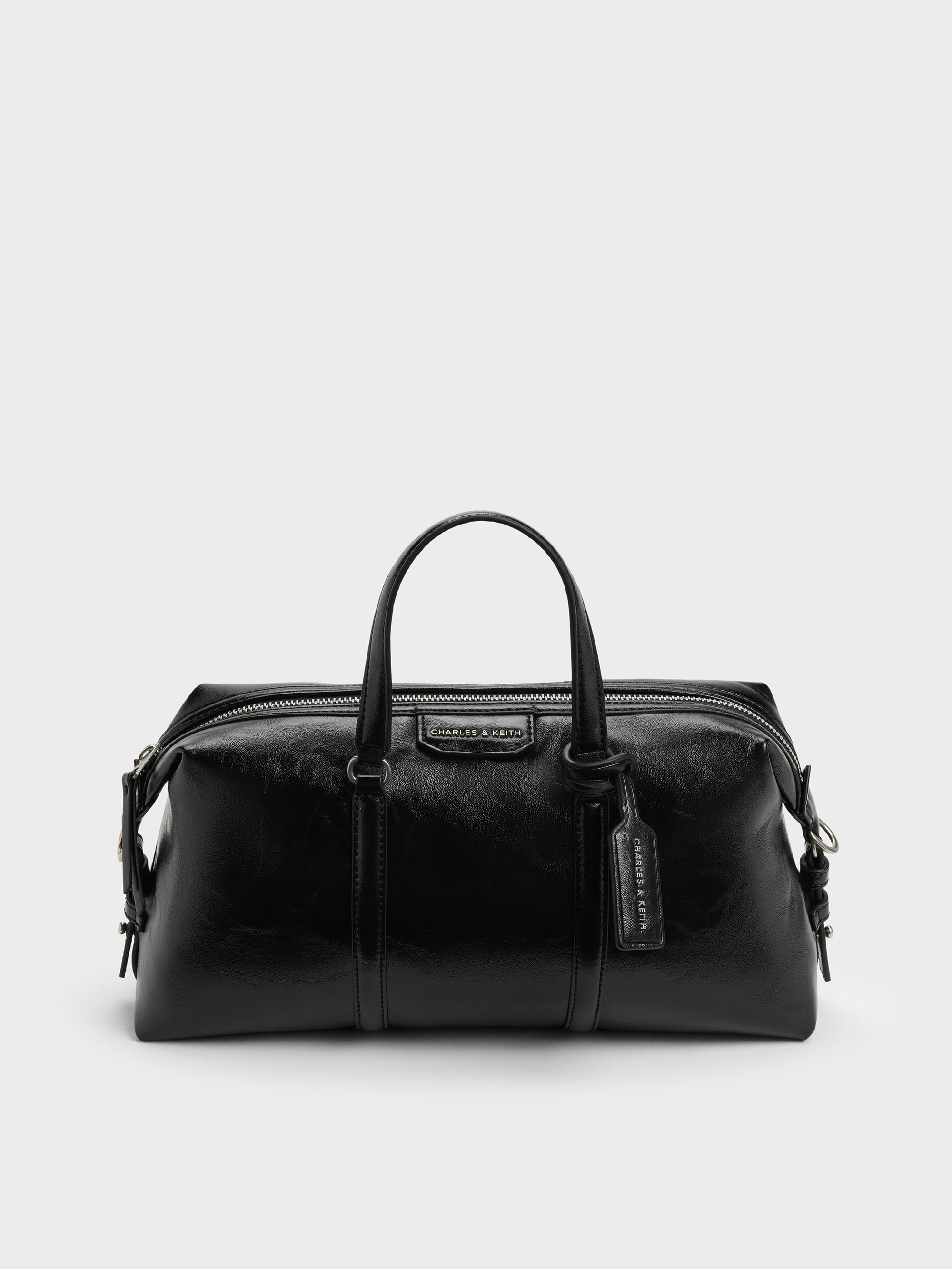 Fergie ファーギー ボウリングバッグ - ノワール | CHARLES & KEITH