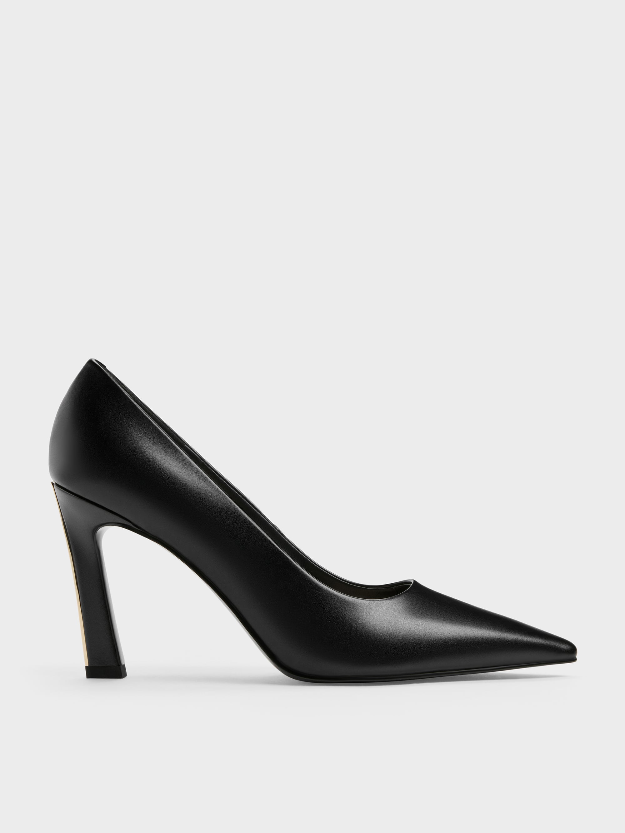 Kerra ケラ ポインテットパンプス - ブラック | CHARLES & KEITH