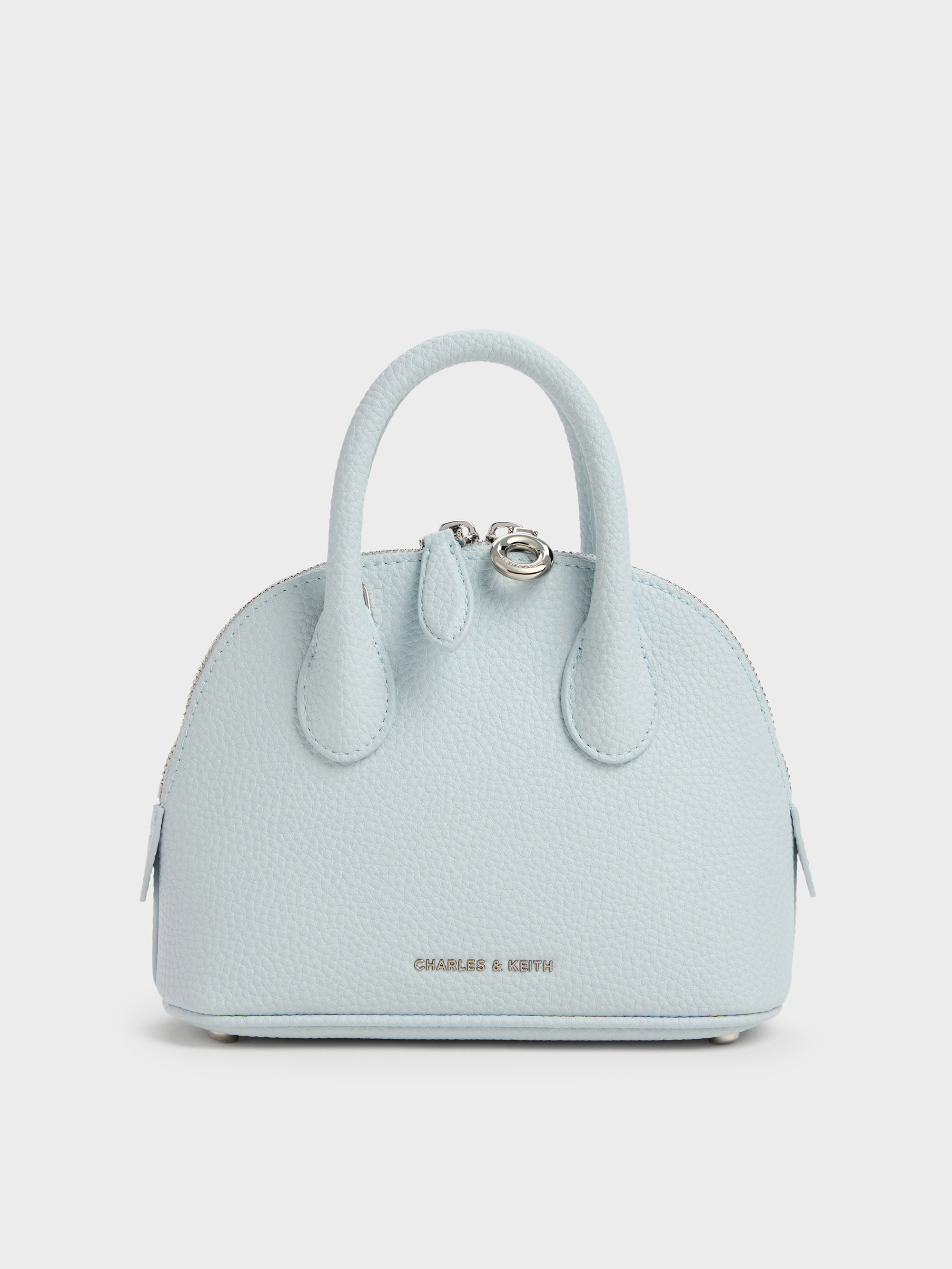 Beryl ベリル ボウリングバッグ - シーソルトブルー | CHARLES & KEITH