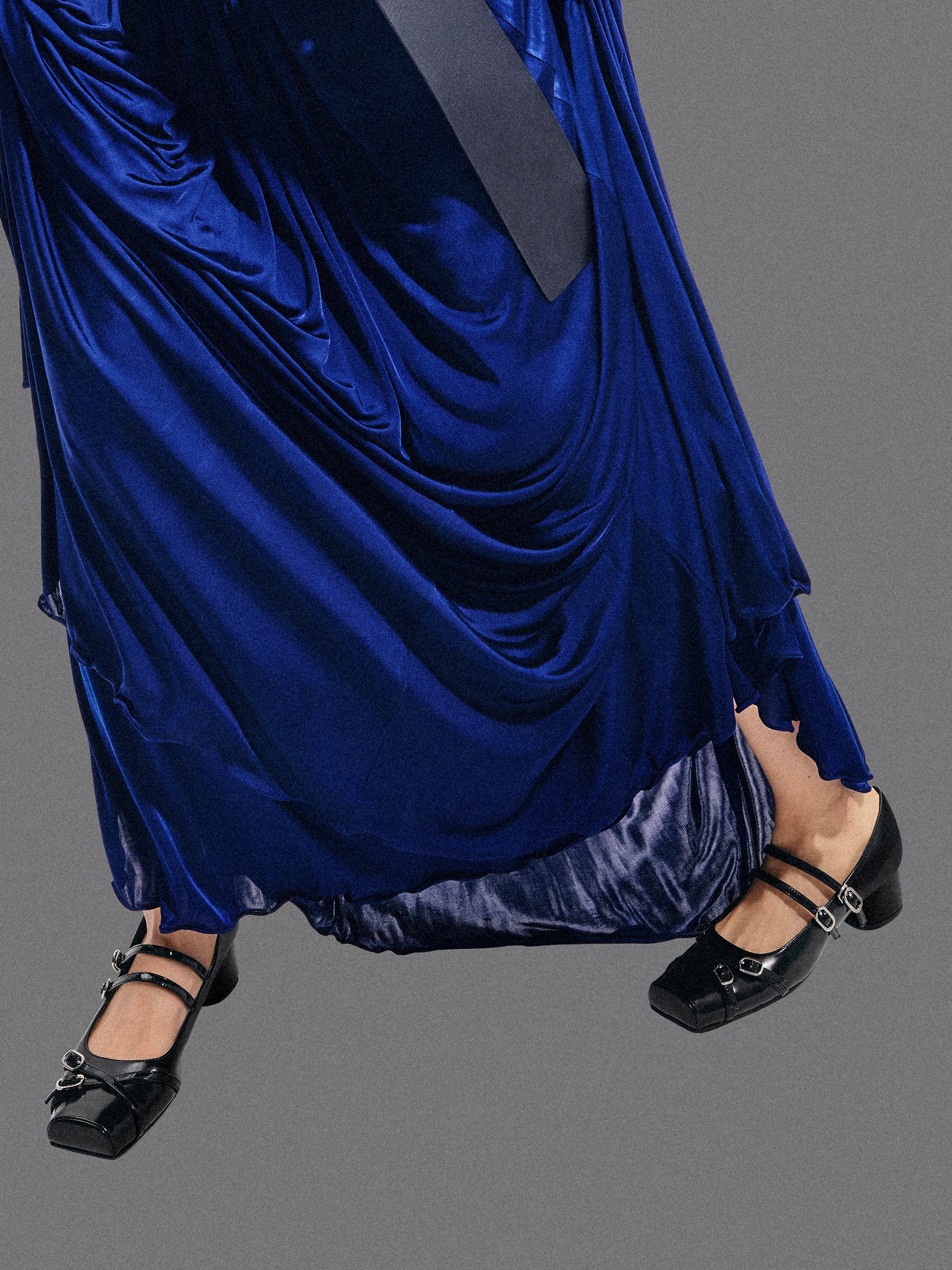 Janis ジャニス ダブルストラップ メリージェーンパンプス, ブラックボックス, hi-res